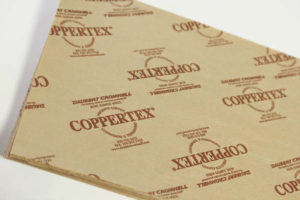 Coppertex protects copper, brass, bronze, and other copper alloys from tarnish and corrosion